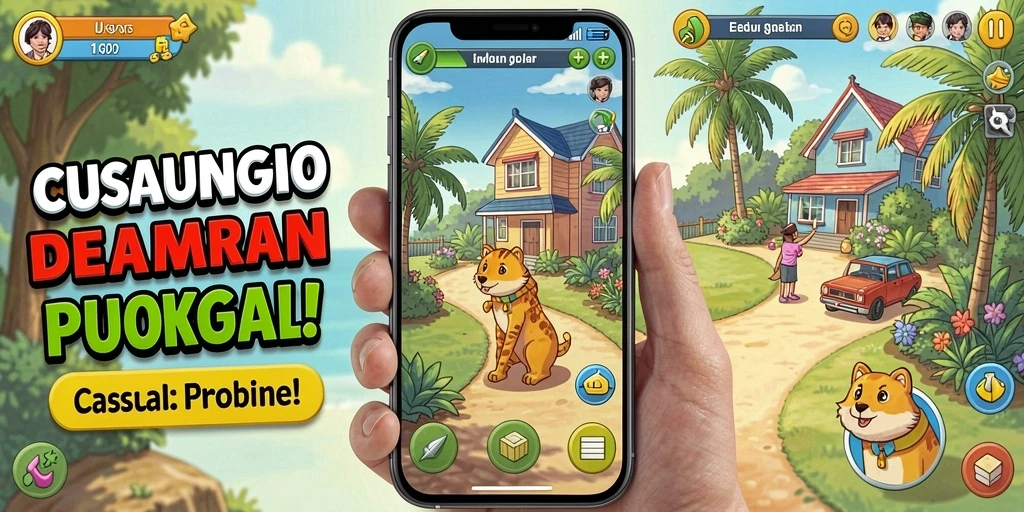 Tampilan utama 33ZK dengan grafik yang menawan.
