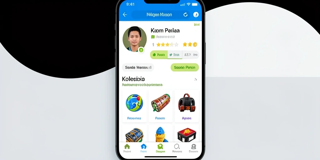 Tampilan antarmuka yang menarik dan modern.