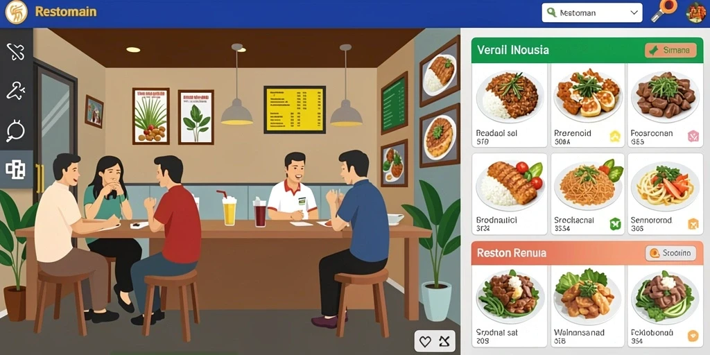 Tampilan antarmuka yang menarik dan user-friendly.