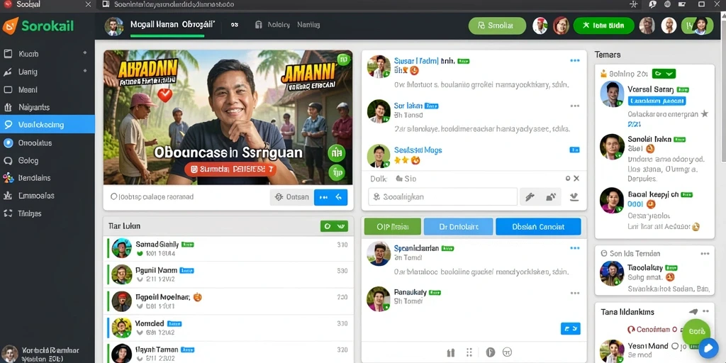 Tampilan awal yang menarik dan mudah dipahami.