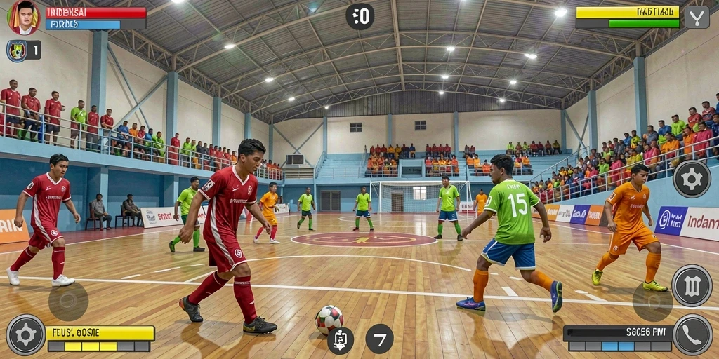 Tampilan karakter utama yang penuh warna dan menarik.