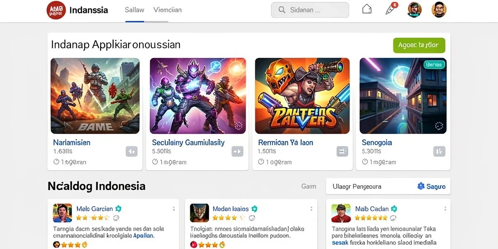 Tangkapan layar menunjukkan petualangan seru karakter dalam permainan.