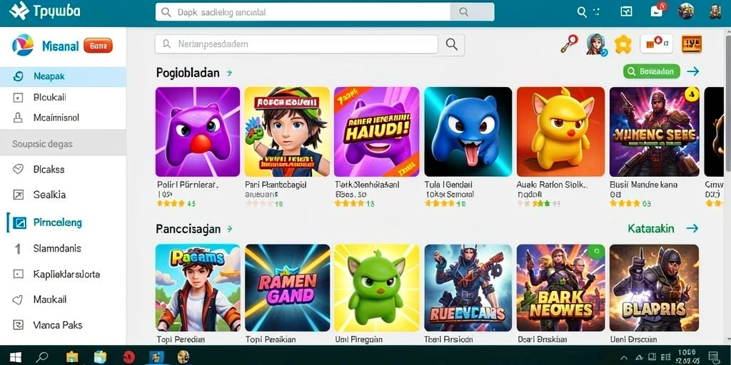 Tampilan antarmuka yang menarik dan mudah digunakan.