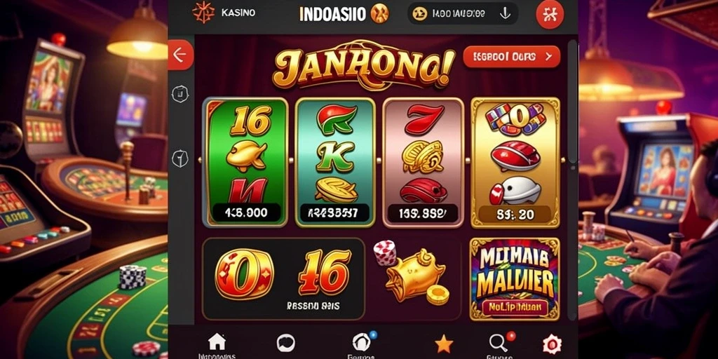 Tampilan antarmuka awal yang menarik dan mudah dinavigasi.