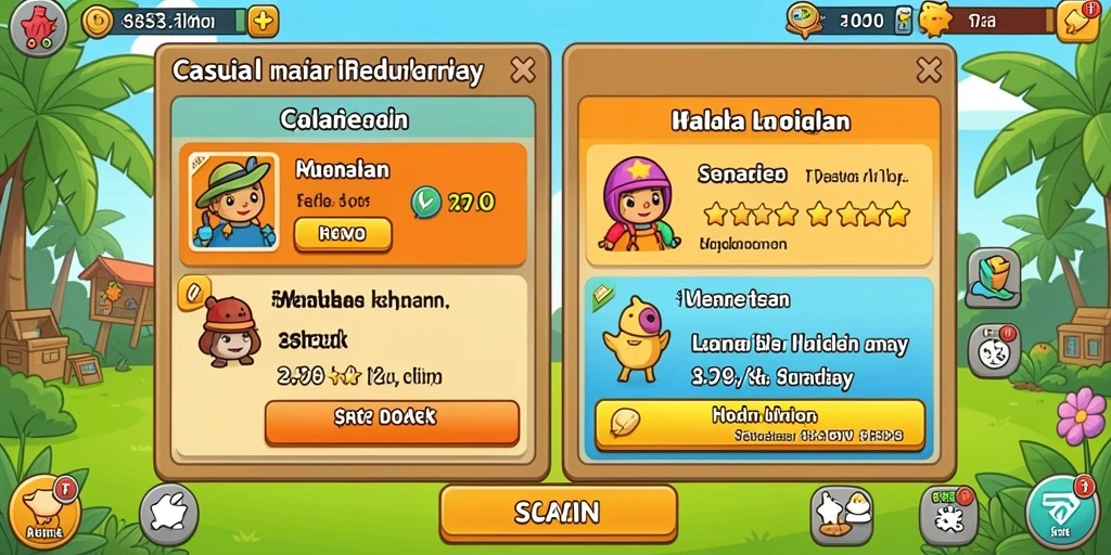 Tampilan antarmuka yang menarik dan user-friendly.