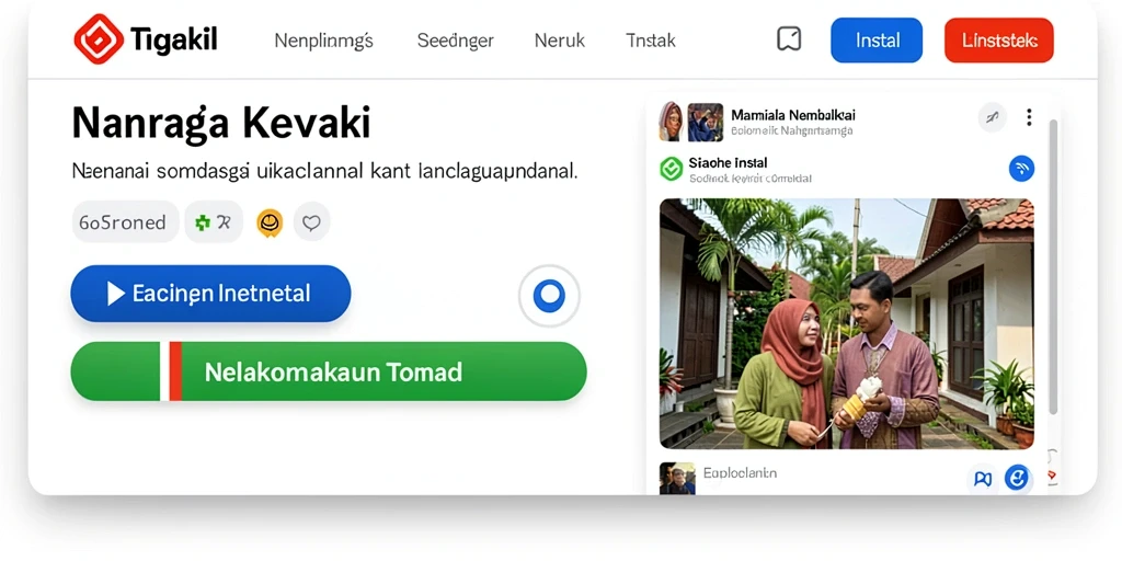 Tampilan antarmuka yang user-friendly.