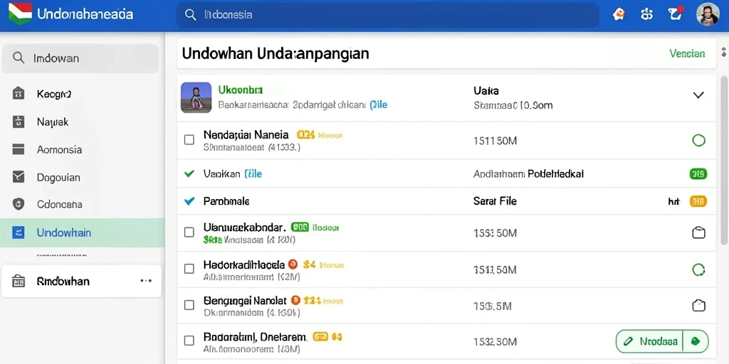 Tampilan antarmuka yang menarik dan modern.