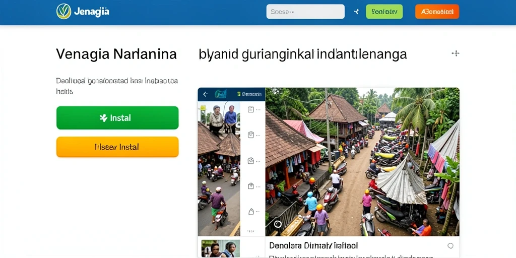 Tampilan antarmuka yang intuitif dan menarik.