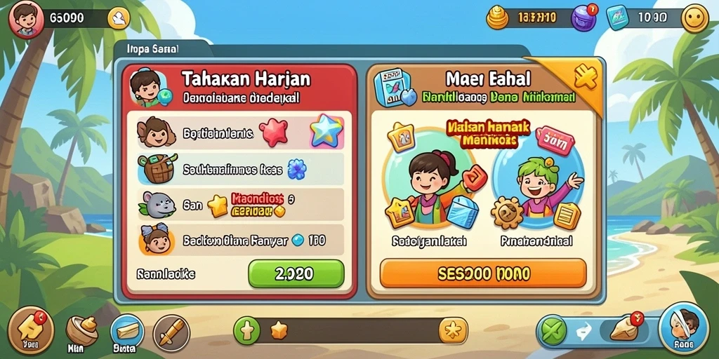 Tampilan antarmuka yang menarik dan intuitif.