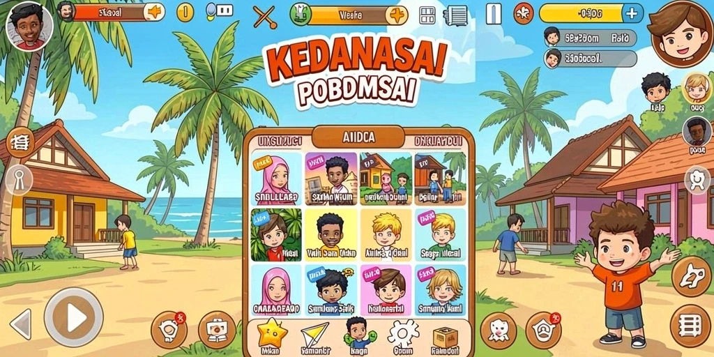 Antarmuka pengguna yang ramah dan menarik.