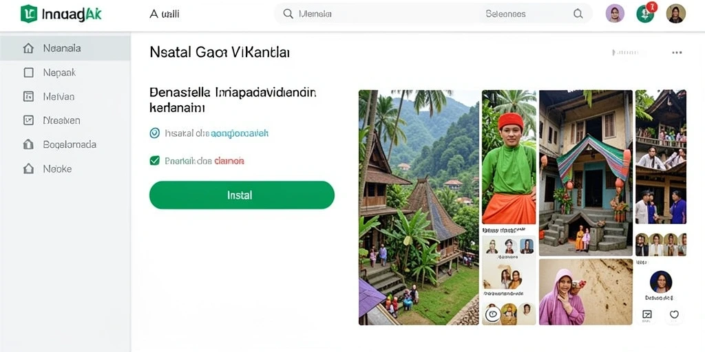 Tampilan awal permainan yang menarik dan intuitif.