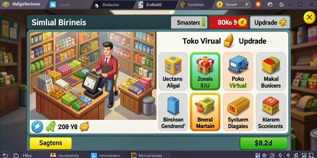 Tampilan antarmuka yang menarik dan user-friendly.